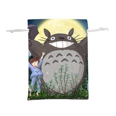 Illustration Anime Cartoon My Neighbor Totoro Lightweight Drawstring Pouch (l) by Sarkoni