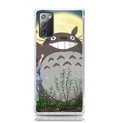 Illustration Anime Cartoon My Neighbor Totoro Samsung Galaxy Note 20 Tpu Uv Case by Sarkoni