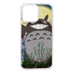 Illustration Anime Cartoon My Neighbor Totoro Iphone 14 Pro Max Tpu Uv Print Case