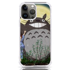 Illustration Anime Cartoon My Neighbor Totoro Iphone 13 Pro Max Tpu Uv Print Case by Sarkoni