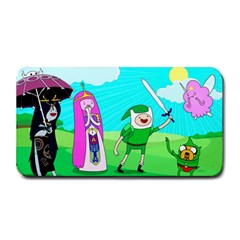 Adventure Time The Legend Of Zelda Parody Medium Bar Mat by Sarkoni