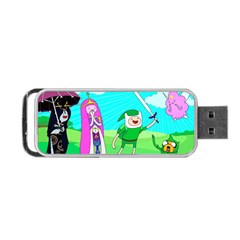 Adventure Time The Legend Of Zelda Parody Portable Usb Flash (one Side) by Sarkoni