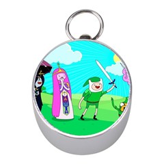 Adventure Time The Legend Of Zelda Parody Mini Silver Compasses by Sarkoni