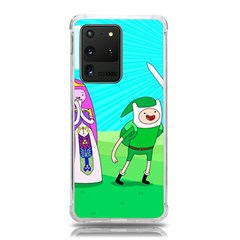 Adventure Time The Legend Of Zelda Parody Samsung Galaxy S20 Ultra 6 9 Inch Tpu Uv Case by Sarkoni