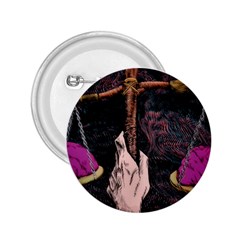 Jujutsu Kaisen Heart Design Heart Psychedelic Anime Hands 2.25  Buttons