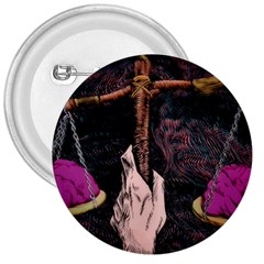 Jujutsu Kaisen Heart Design Heart Psychedelic Anime Hands 3  Buttons by Sarkoni