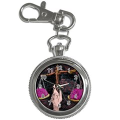 Jujutsu Kaisen Heart Design Heart Psychedelic Anime Hands Key Chain Watches