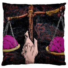 Jujutsu Kaisen Heart Design Heart Psychedelic Anime Hands Large Cushion Case (One Side)