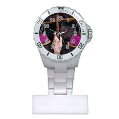 Jujutsu Kaisen Heart Design Heart Psychedelic Anime Hands Plastic Nurses Watch