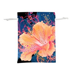 Abstract Art Artistic Bright Colors Contrast Flower Nature Petals Psychedelic Lightweight Drawstring Pouch (s)