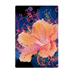 Abstract Art Artistic Bright Colors Contrast Flower Nature Petals Psychedelic A5 Acrylic Clipboard Back