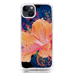 Abstract Art Artistic Bright Colors Contrast Flower Nature Petals Psychedelic Iphone 14 Plus Tpu Uv Print Case by Sarkoni