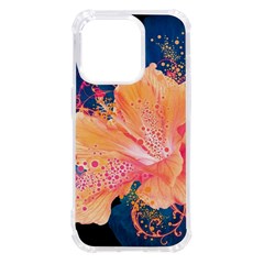 Abstract Art Artistic Bright Colors Contrast Flower Nature Petals Psychedelic Iphone 14 Pro Tpu Uv Print Case