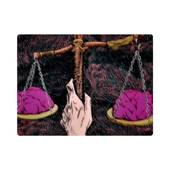 Jujutsu Kaisen Heart Design Heart Psychedelic Anime Hands Premium Plush Fleece Blanket (Mini)