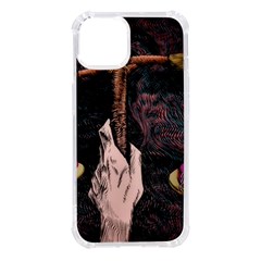 Jujutsu Kaisen Heart Design Heart Psychedelic Anime Hands iPhone 14 TPU UV Print Case