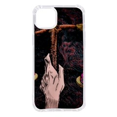 Jujutsu Kaisen Heart Design Heart Psychedelic Anime Hands iPhone 14 Plus TPU UV Print Case