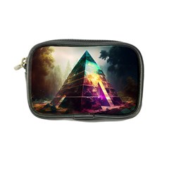 Tropical Forest Jungle Ar Colorful Midjourney Spectrum Trippy Psychedelic Nature Trees Pyramid Coin Purse