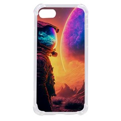 Illustration Trippy Psychedelic Astronaut Landscape Planet Mountains Iphone Se by Sarkoni