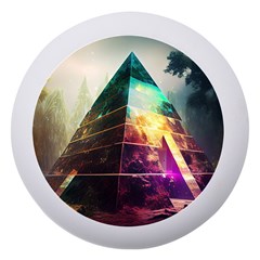 Tropical Forest Jungle Ar Colorful Midjourney Spectrum Trippy Psychedelic Nature Trees Pyramid Dento Box With Mirror by Sarkoni