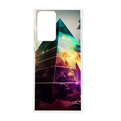 Tropical Forest Jungle Ar Colorful Midjourney Spectrum Trippy Psychedelic Nature Trees Pyramid Samsung Galaxy Note 20 Ultra Tpu Uv Case by Sarkoni