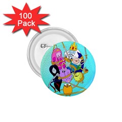 Adventure Time Cartoon 1 75  Buttons (100 Pack)  by Sarkoni