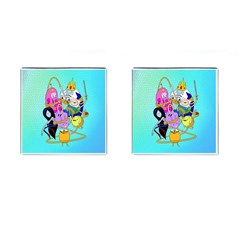 Adventure Time Cartoon Cufflinks (square) by Sarkoni