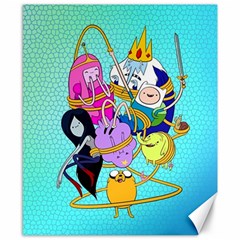 Adventure Time Cartoon Canvas 8  X 10  by Sarkoni