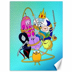 Adventure Time Cartoon Canvas 36  X 48  by Sarkoni