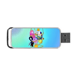 Adventure Time Cartoon Portable Usb Flash (one Side) by Sarkoni