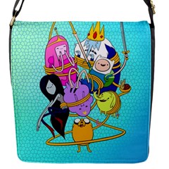 Adventure Time Cartoon Flap Closure Messenger Bag (s) by Sarkoni