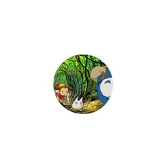 Anime My Neighbor Totoro Jungle 1  Mini Magnets by Sarkoni