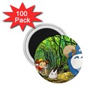 Anime My Neighbor Totoro Jungle 1.75  Magnets (100 pack)  Front