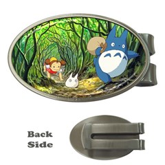 Anime My Neighbor Totoro Jungle Money Clips (oval)  by Sarkoni