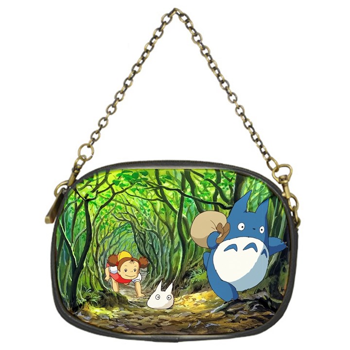 Anime My Neighbor Totoro Jungle Chain Purse (One Side)