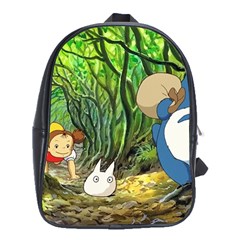 Anime My Neighbor Totoro Jungle School Bag (xl) by Sarkoni