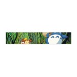 Anime My Neighbor Totoro Jungle Premium Plush Fleece Scarf (Mini) Back