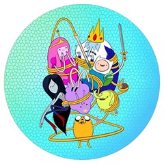 Adventure Time Cartoon Round Trivet by Sarkoni