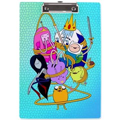 Adventure Time Cartoon A4 Acrylic Clipboard by Sarkoni