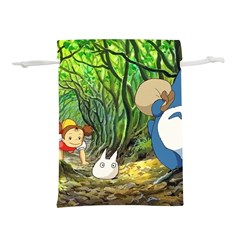 Anime My Neighbor Totoro Jungle Lightweight Drawstring Pouch (l) by Sarkoni