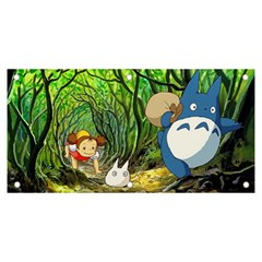 Anime My Neighbor Totoro Jungle Banner And Sign 6  X 3  by Sarkoni