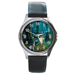 Anime My Neighbor Totoro Jungle Natural Round Metal Watch by Sarkoni