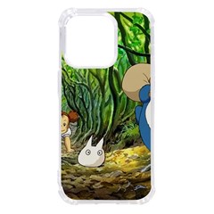 Anime My Neighbor Totoro Jungle Iphone 14 Pro Tpu Uv Print Case by Sarkoni