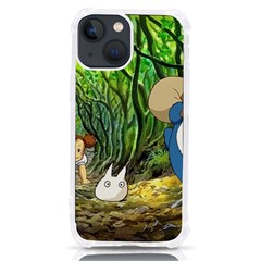 Anime My Neighbor Totoro Jungle Iphone 13 Mini Tpu Uv Print Case by Sarkoni