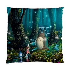 Anime My Neighbor Totoro Jungle Natural Standard Cushion Case (two Sides)