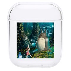 Anime My Neighbor Totoro Jungle Natural Hard Pc Airpods 1/2 Case by Sarkoni