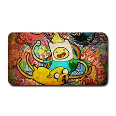 Painting Illustration Adventure Time Psychedelic Art Medium Bar Mat by Sarkoni