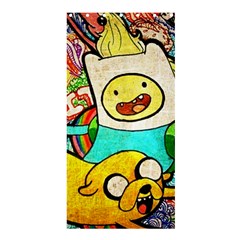 Painting Illustration Adventure Time Psychedelic Art Shower Curtain 36  X 72  (stall)  by Sarkoni