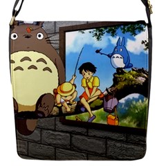 My Neighbor Totoro Flap Closure Messenger Bag (s) by Sarkoni