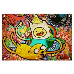 Painting Illustration Adventure Time Psychedelic Art Banner And Sign 6  X 4 