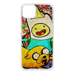 Painting Illustration Adventure Time Psychedelic Art Iphone 14 Plus Tpu Uv Print Case by Sarkoni